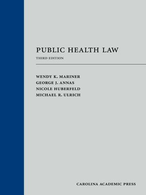 cover image of Public Health Law